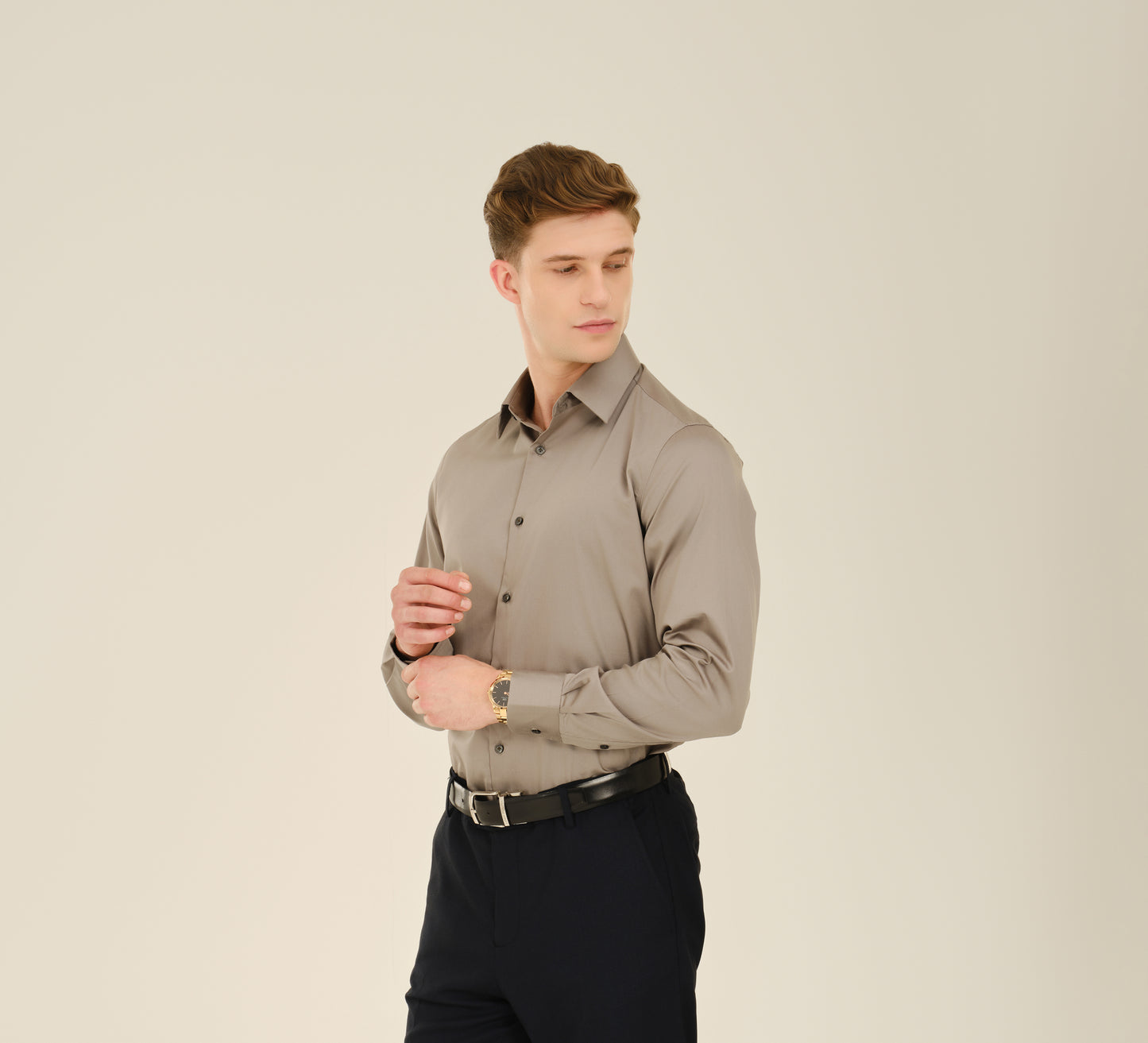 Light Grey Tailored Shirt