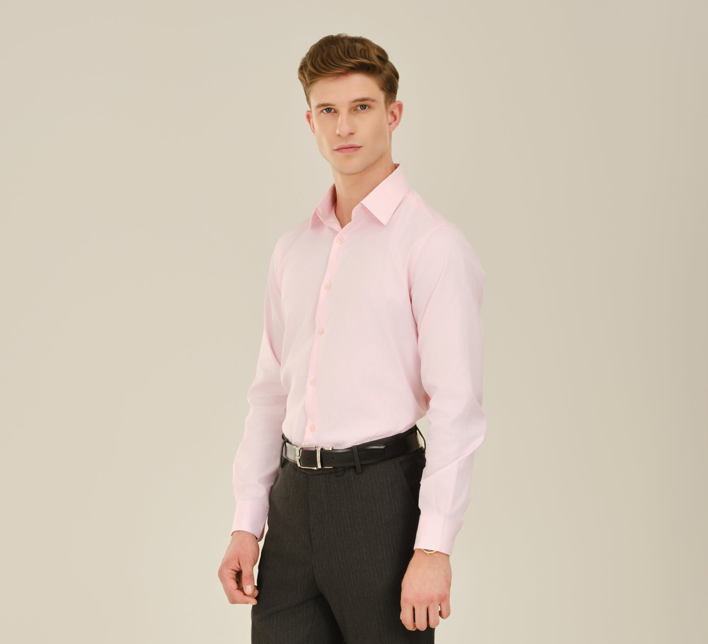 Pink Stripes Tailored Shirt