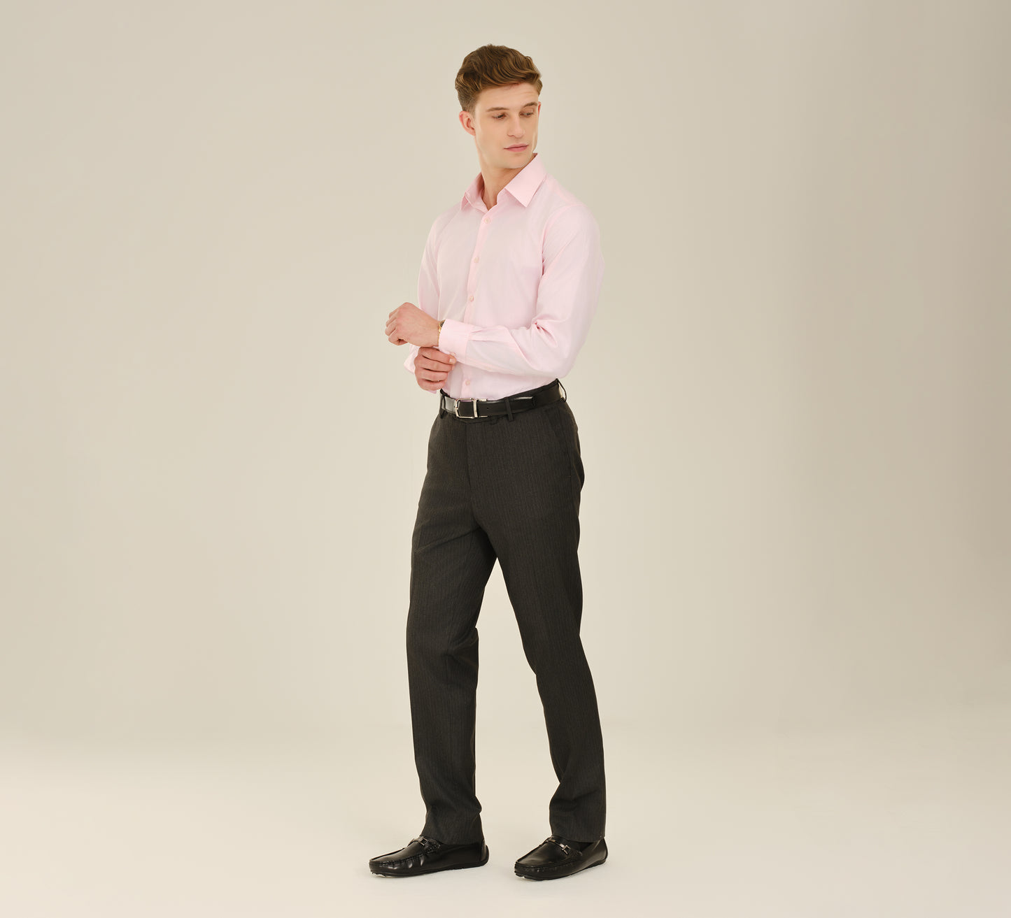 Pink Stripes Tailored Shirt