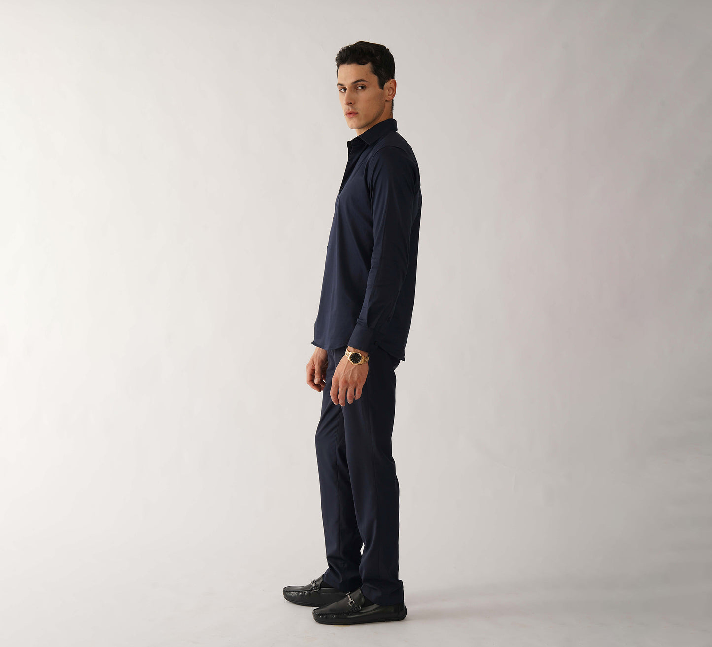 Navy Tailored Shirt