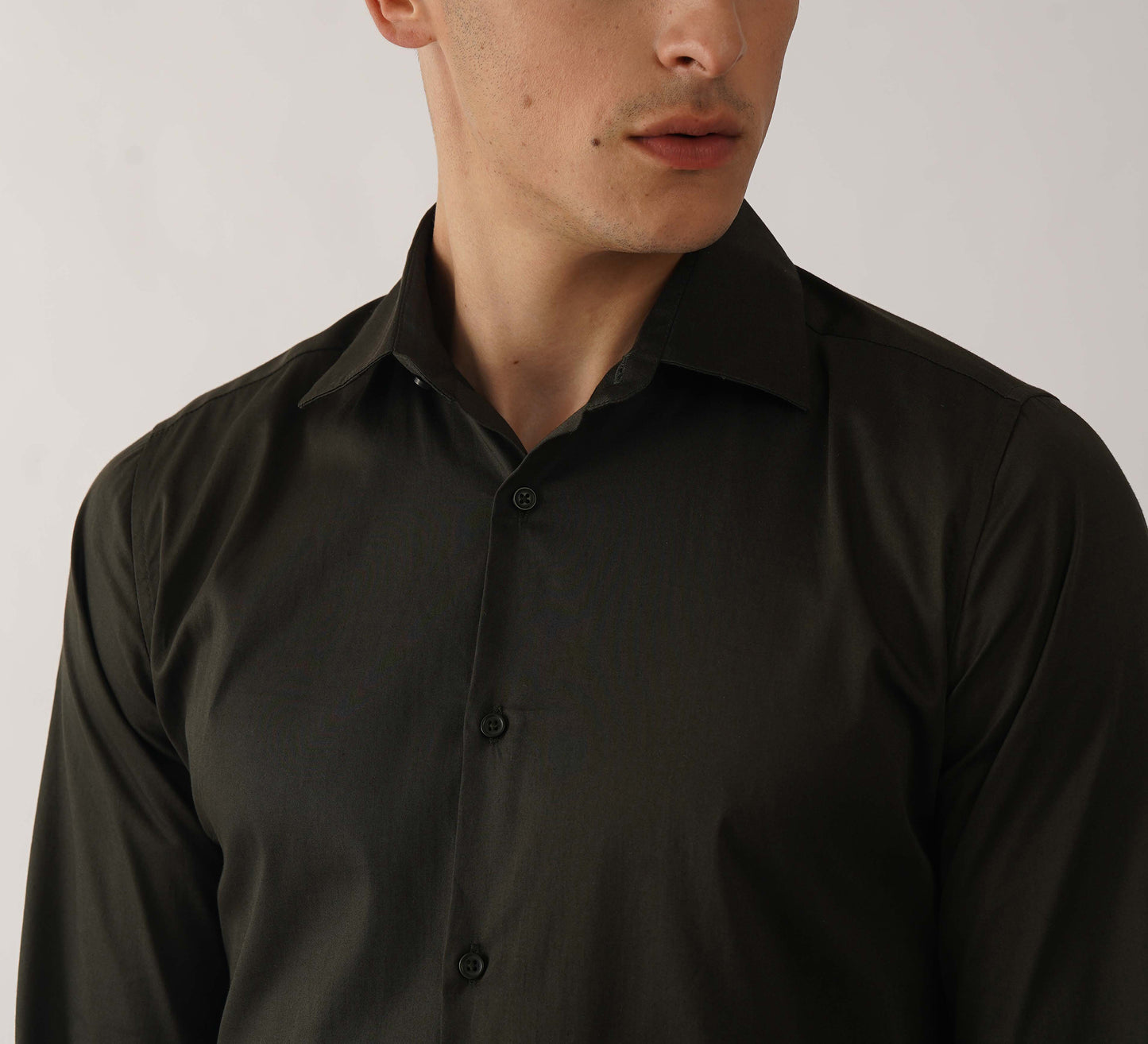 Olive Tailored Shirt