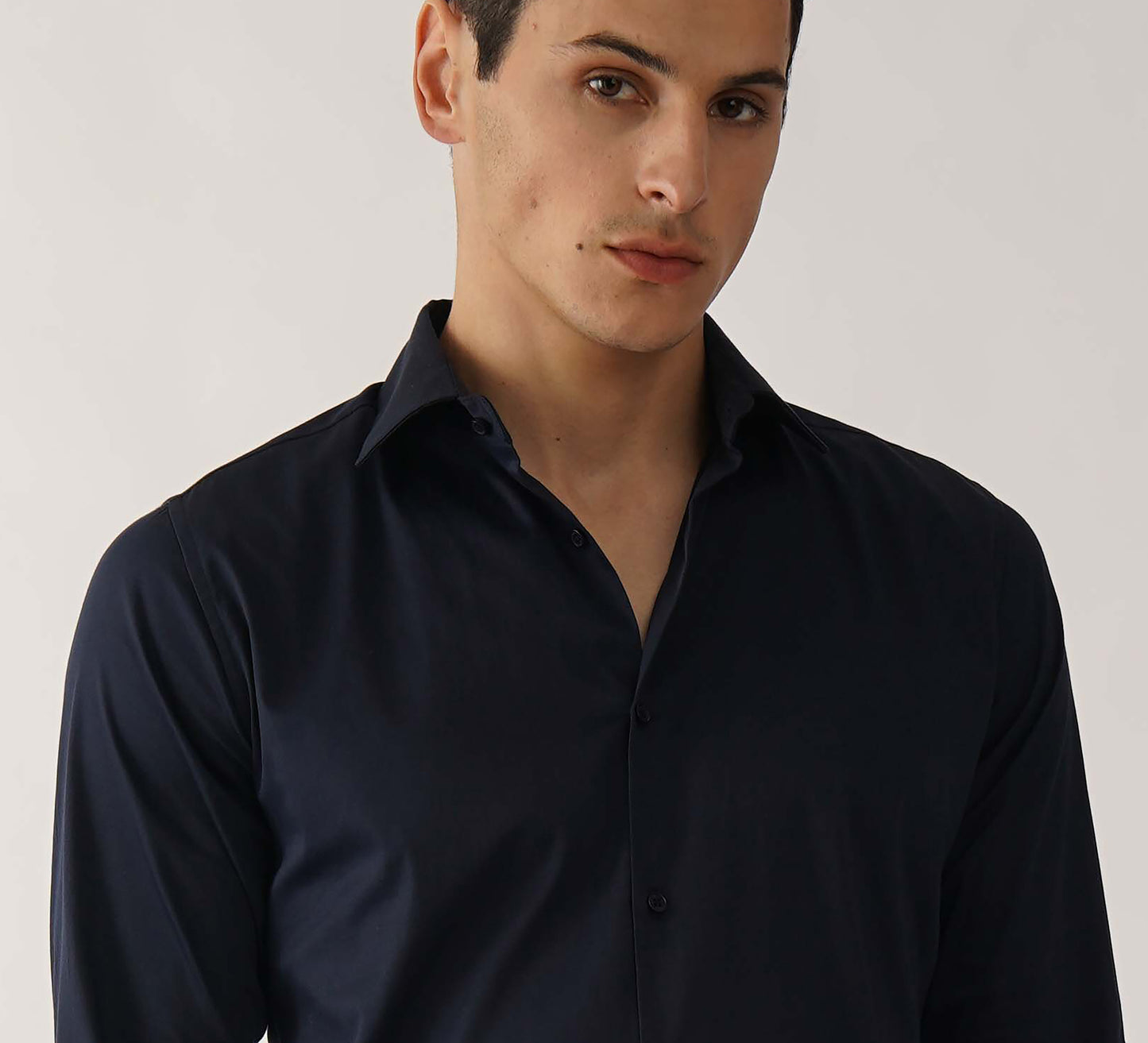 Navy Tailored Shirt