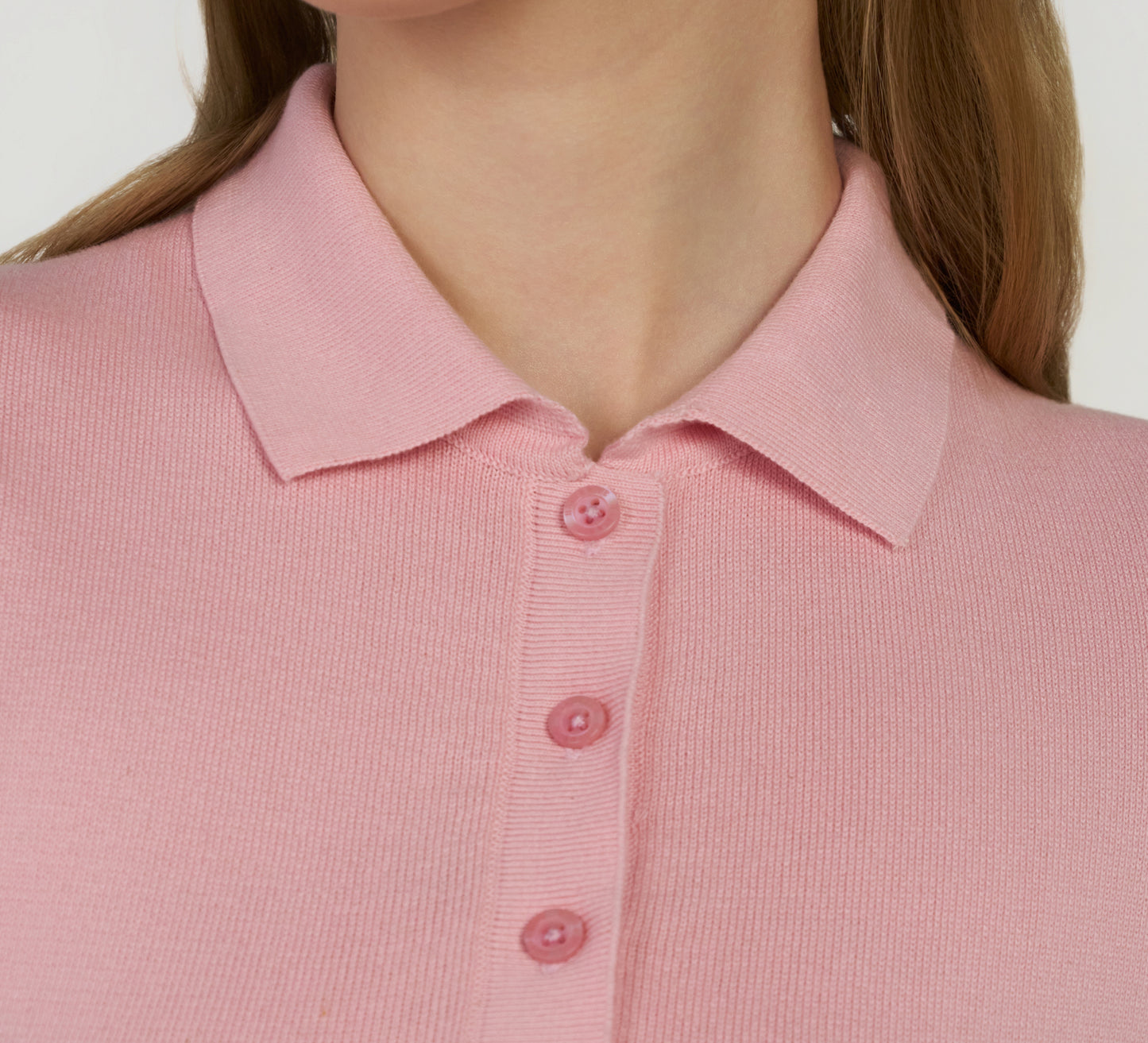 Rose Pink Mercerised Polo