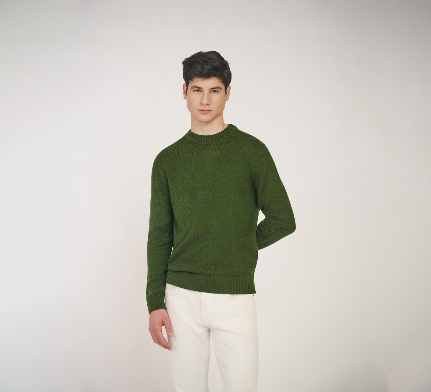 Green Knit Sweater