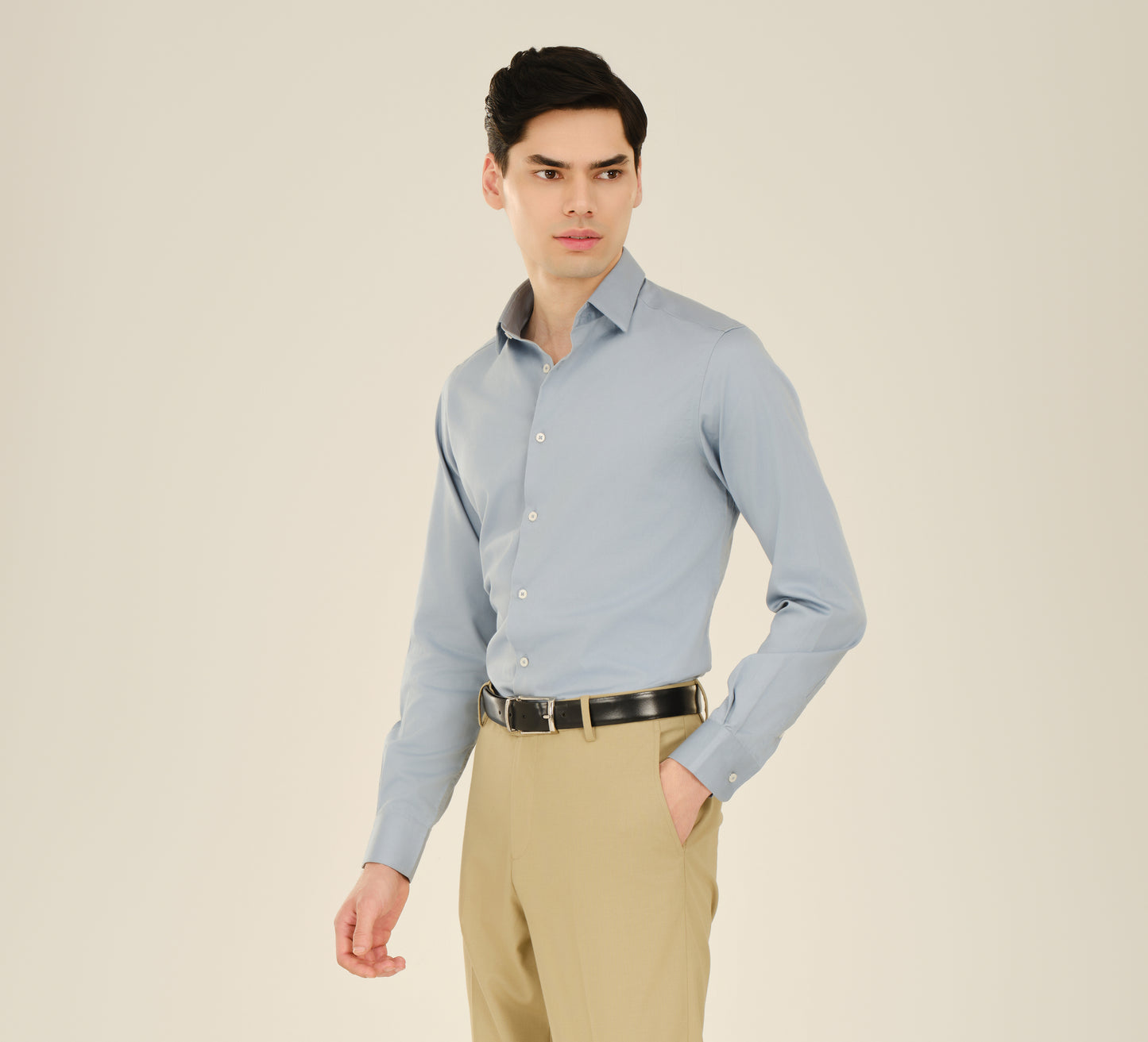 Blue Tailored Shirt