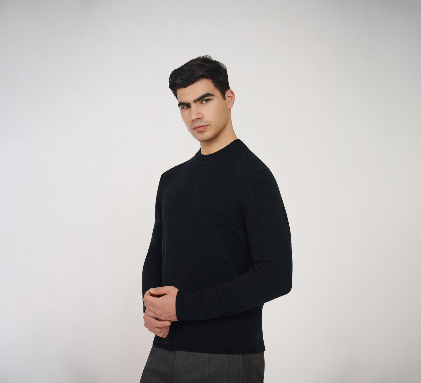 Black Knit Sweater