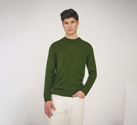 Green Knit Sweater