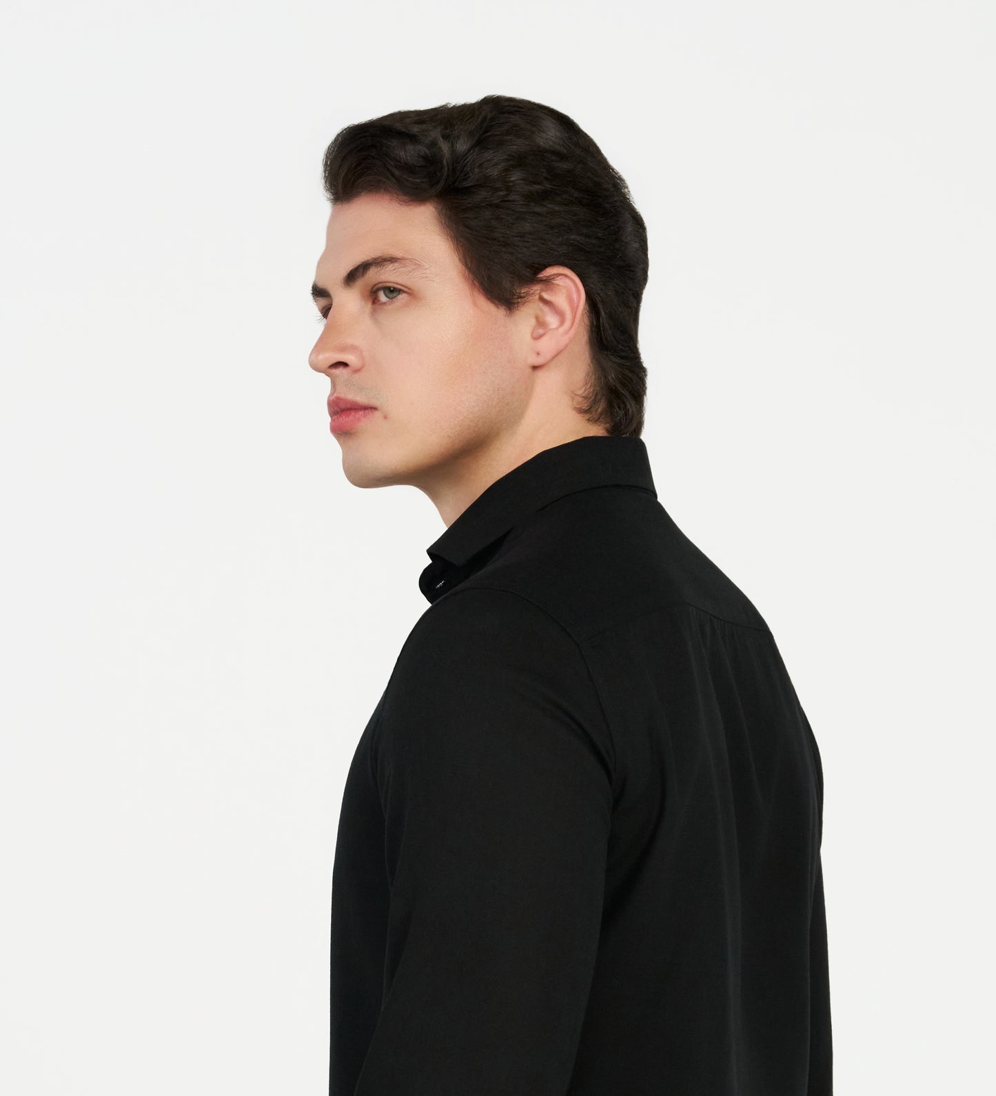 Black Linen Shirt